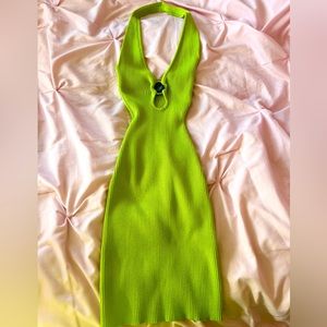 Windsor XS petite mini ribbed dress